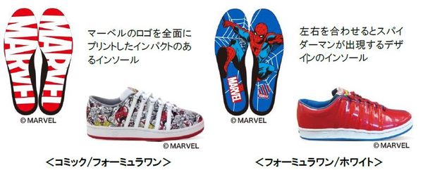 K・SWISS マーベルコレクション